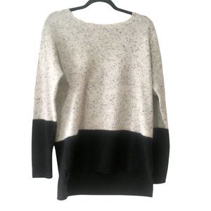 KIER + J 100% Cashmere Long Sleeve Pullover Sweater - Medium